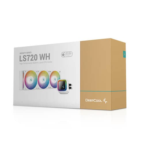 Deepcool Infinity LS720 White ARGB 360mm CPU Liquid Cooler